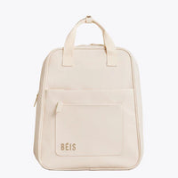 BÉIS 'The Expandable Backpack' in Beige - Beige Rucksack For Work ...