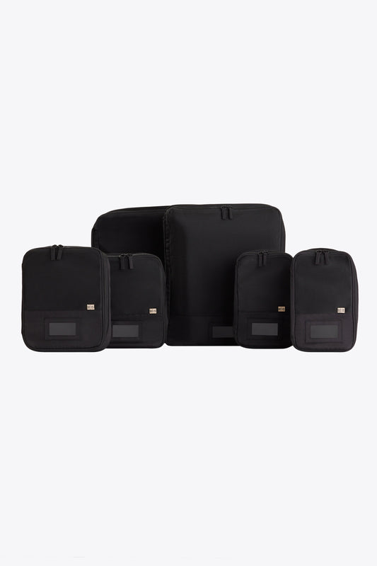 The Compression Packing Cubes 6 pc in Black