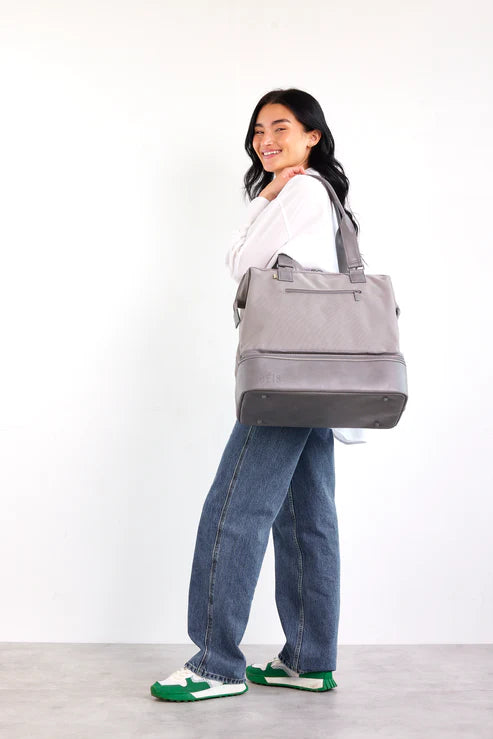 Grey mini handbag sales