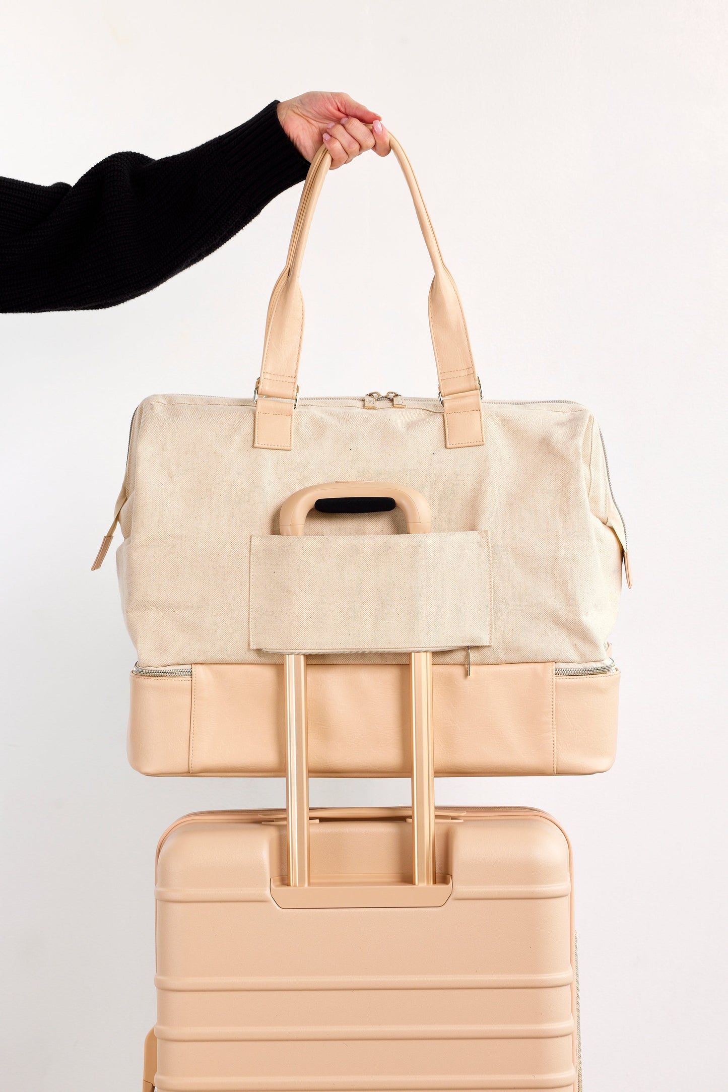 Le Weekender en beige