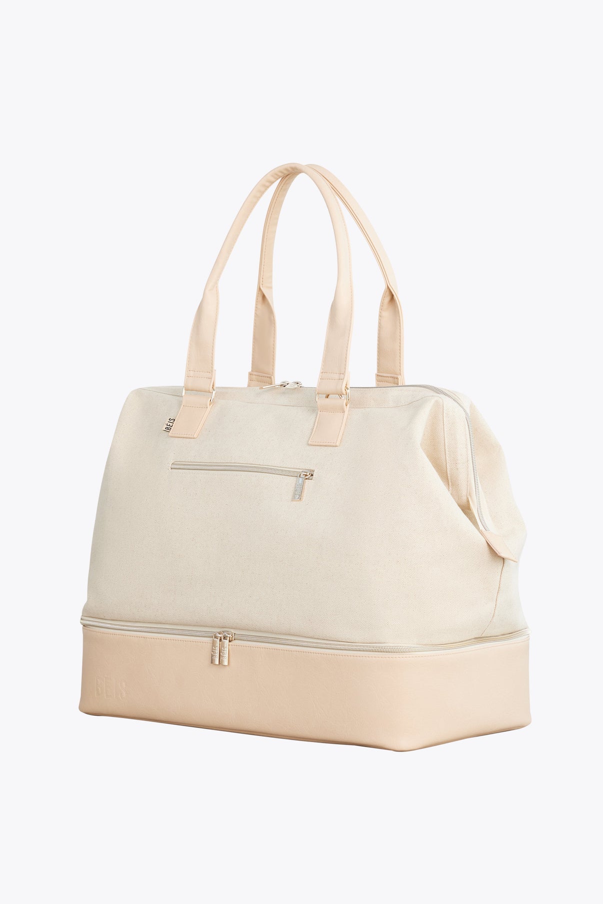 BÉIS 'The Weekender' in Beige - Beige Travel Bag & Overnight Bags