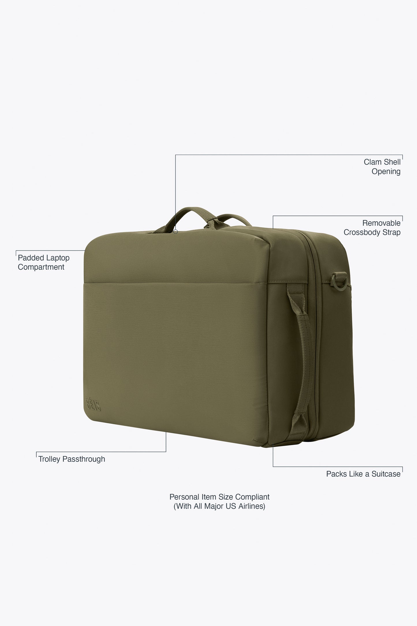 The Ultimate Travel Duffle in Olive