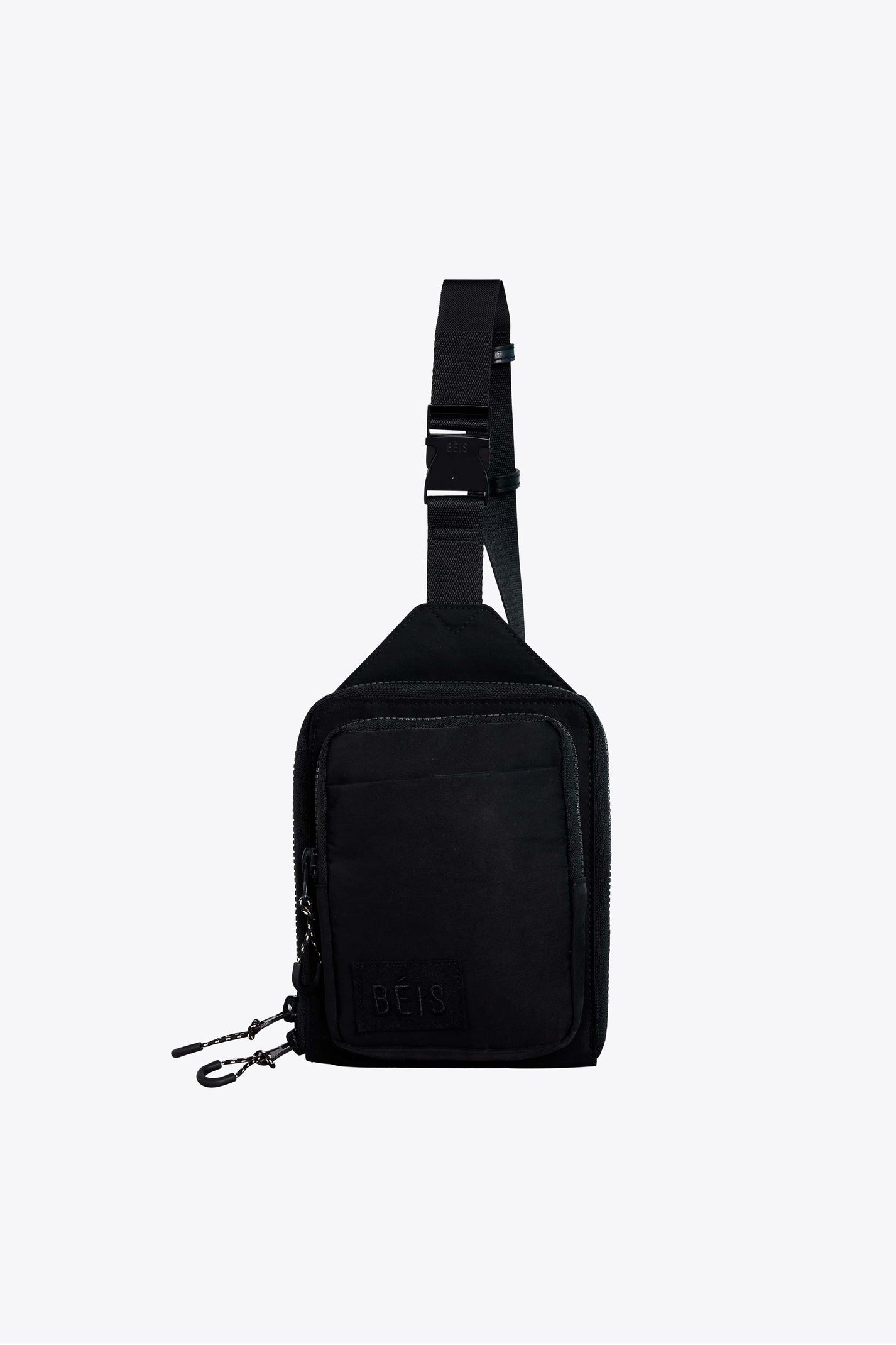 BÉIS 'The Sport Sling' in Black - Crossbody Athletic Gym Bag