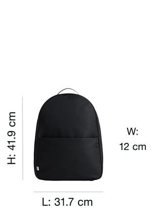 The Commuter Backpack In Black dimension
