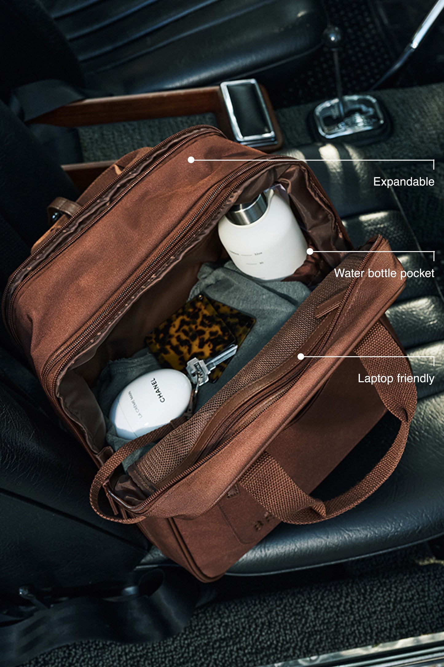 The Expandable Backpack in Maple