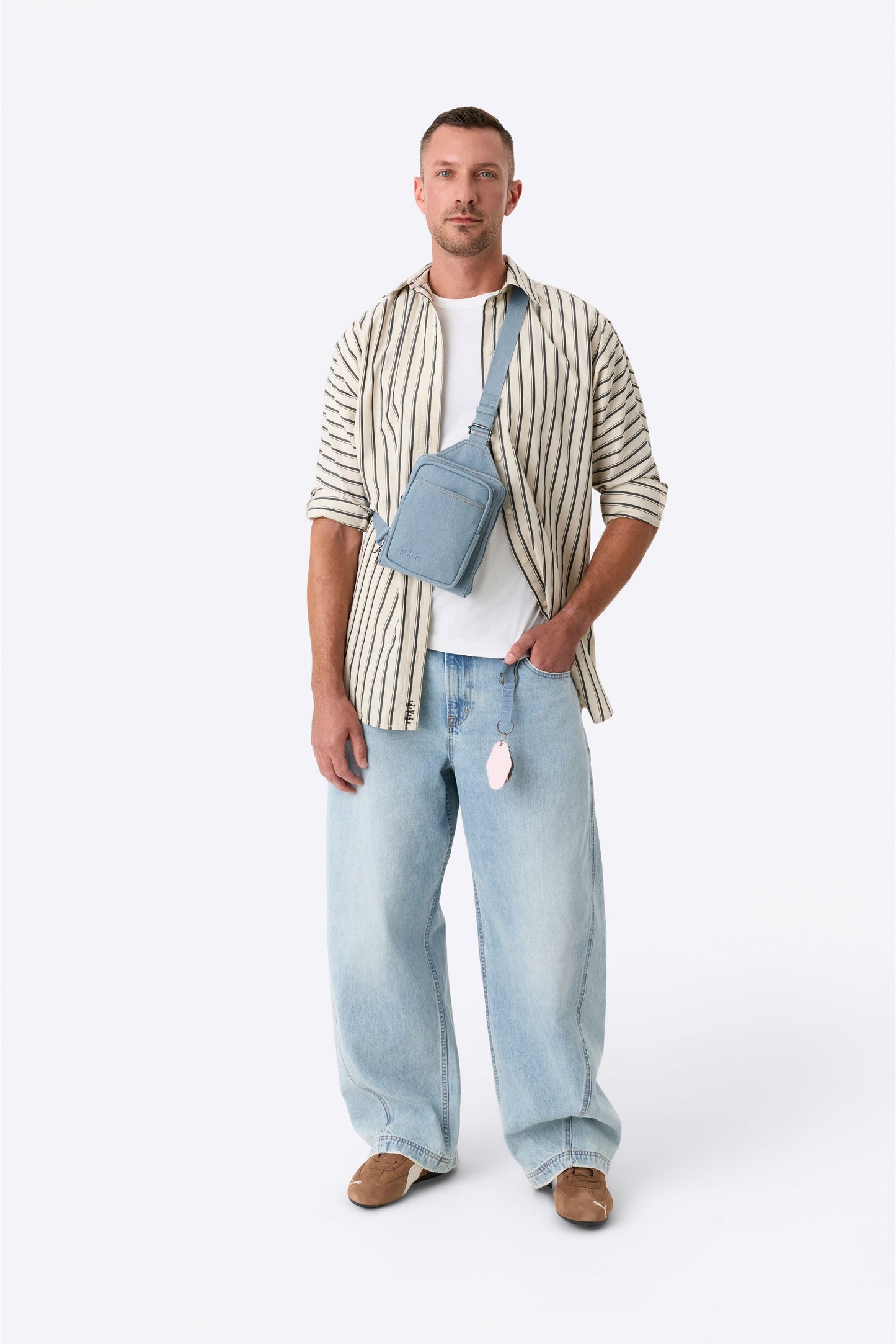 Gap x BÉIS The Sport Sling in Denim Blue