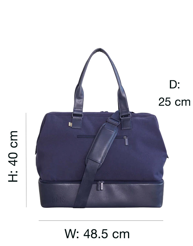 Navy blue 2025 weekender bag