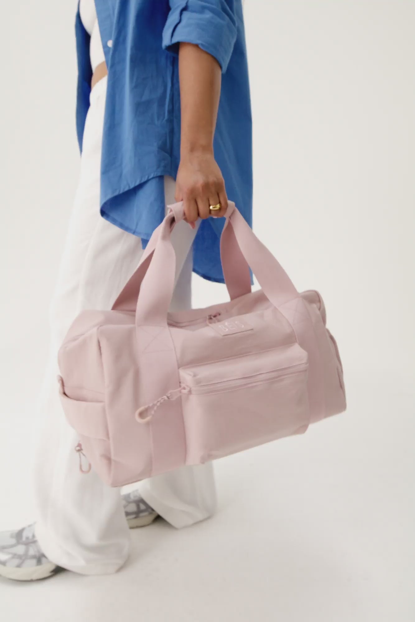 The Sport Duffle in Atlas Pink