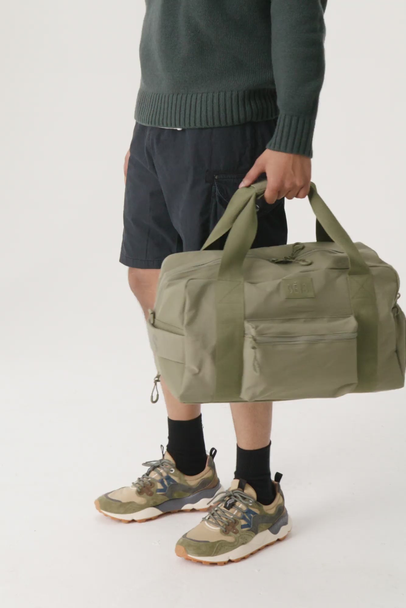The Sport Duffle Backpack in Maple