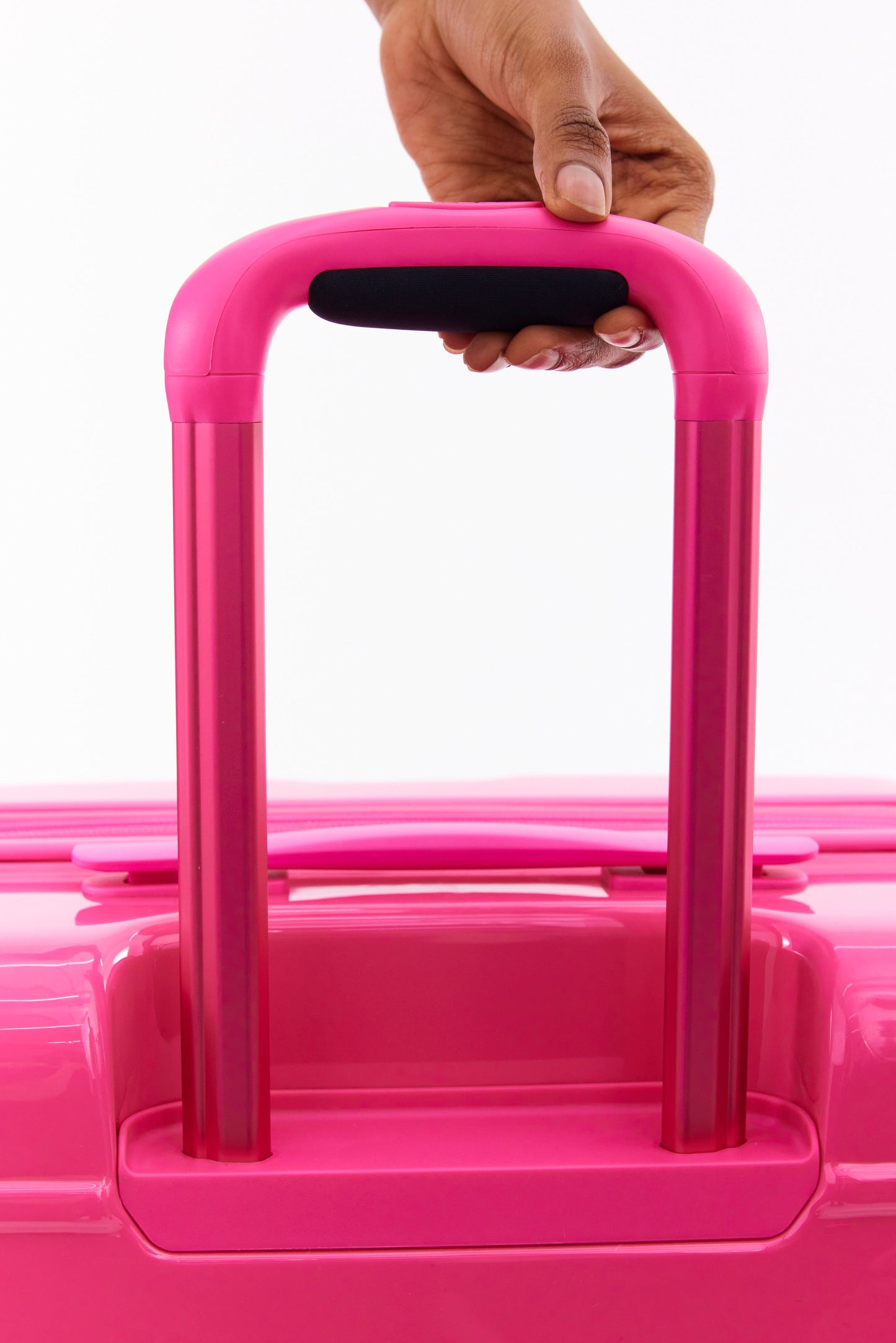 The Medium Check-In Roller in Barbie™ Pink