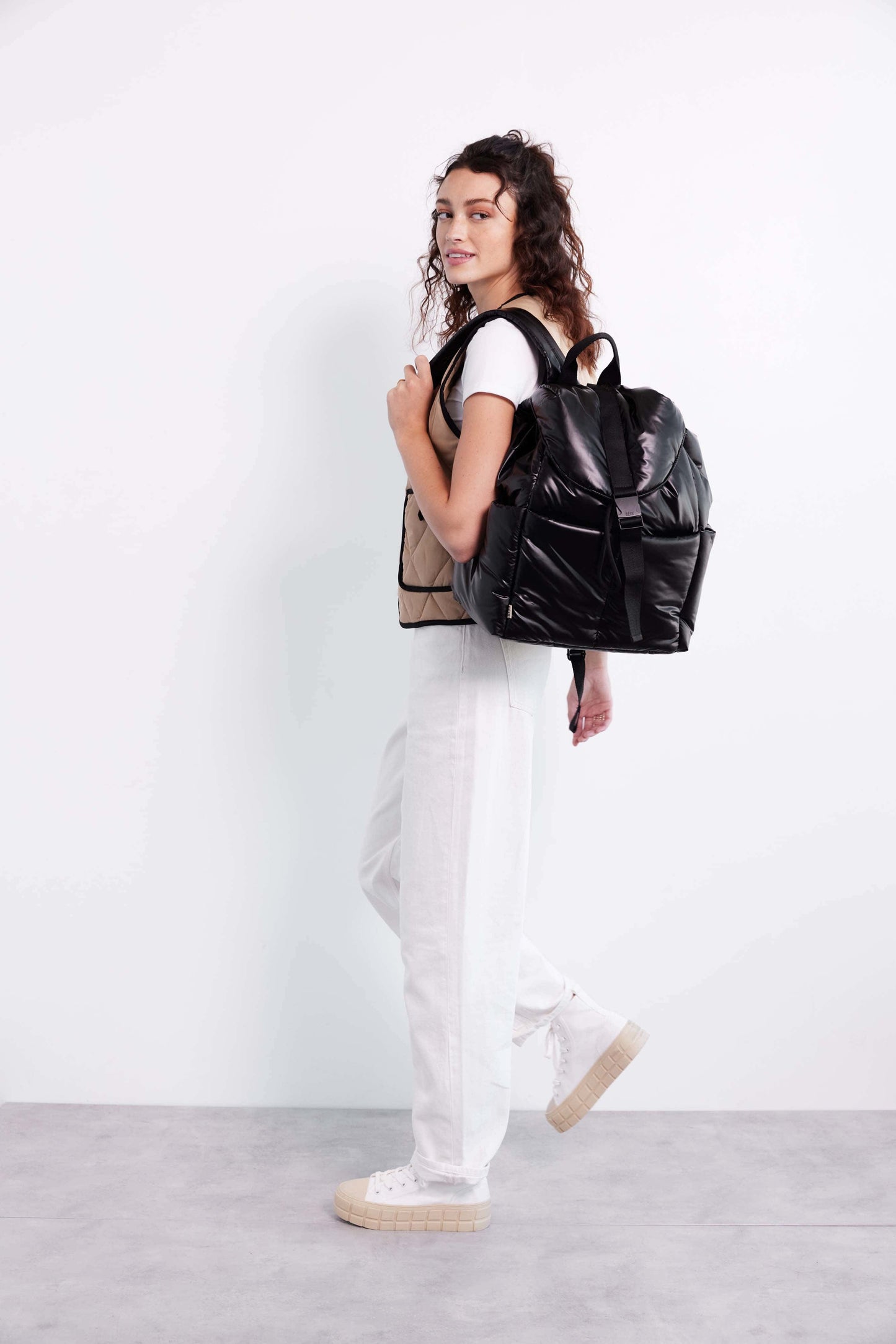 The Cargo Backpack in Black