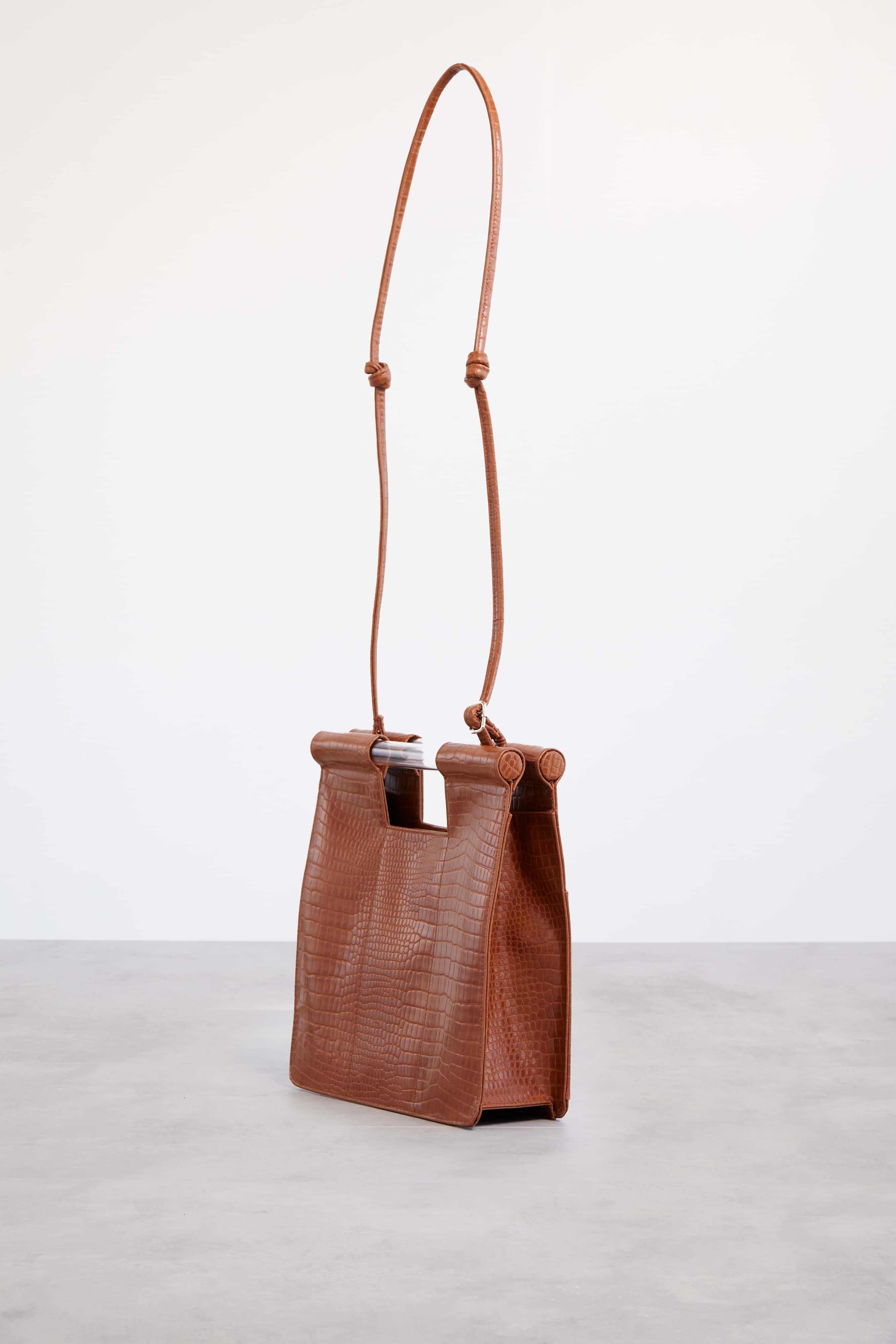 Cognac crossbody sale