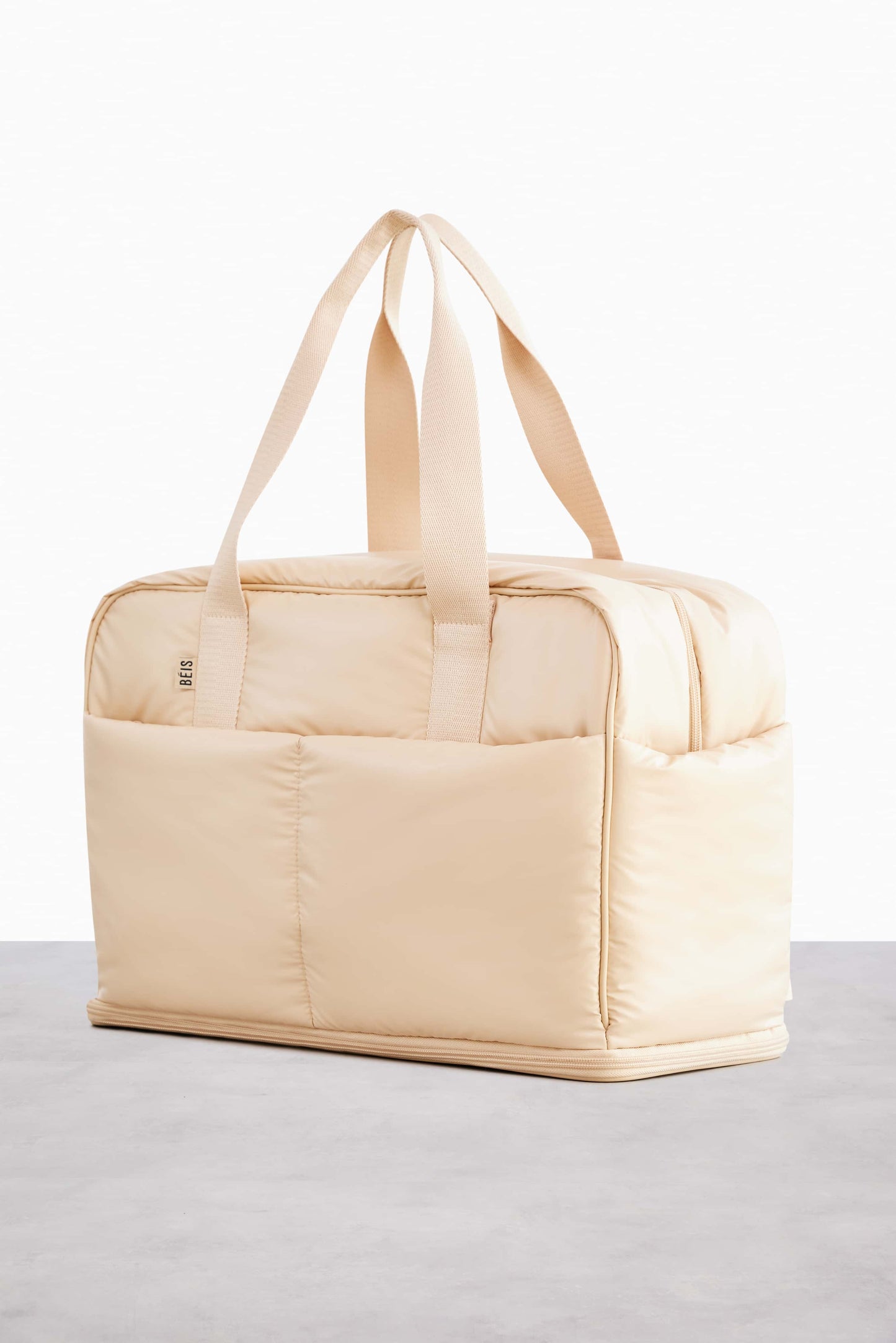 The Expandable Duffle in Beige