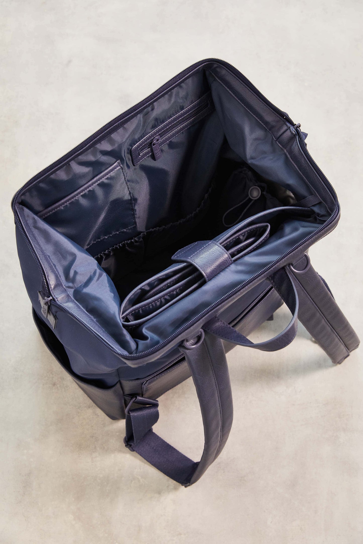 The Backpack Diaper Bag in Navy