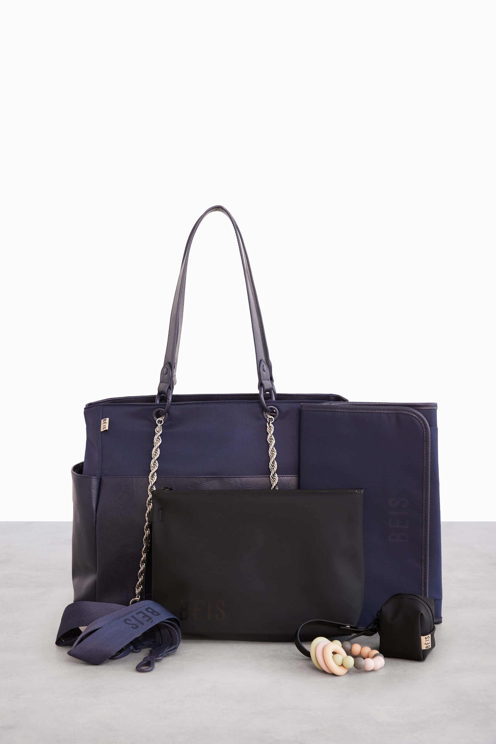 The Diaper Bag in Navy - Main Image