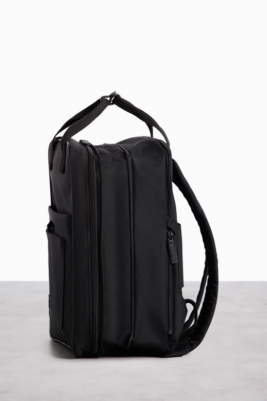 BÉIS 'The Expandable Backpack' in Black Black Rucksack For Work