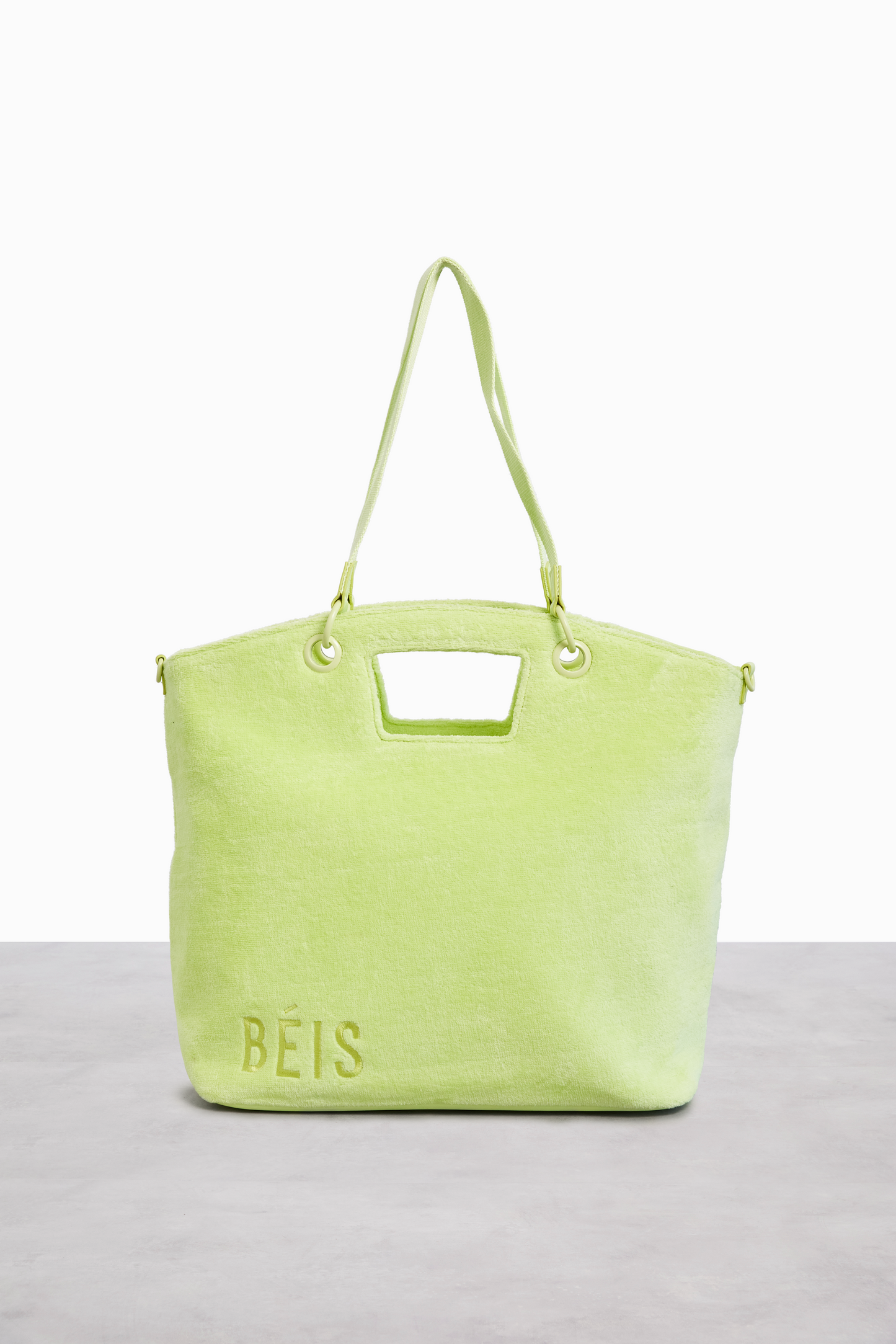 The Terry Tote in Citron