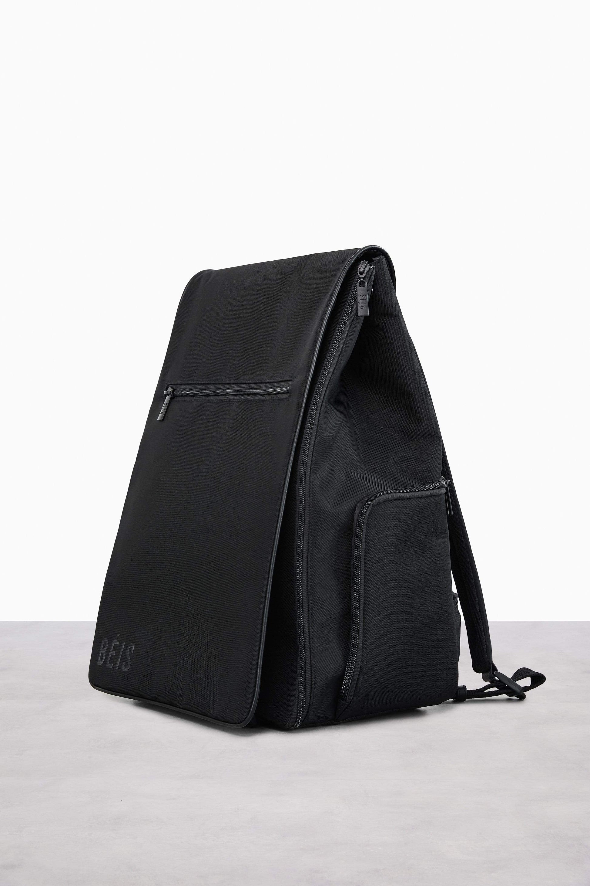 Hanging Backpack in Black Side 