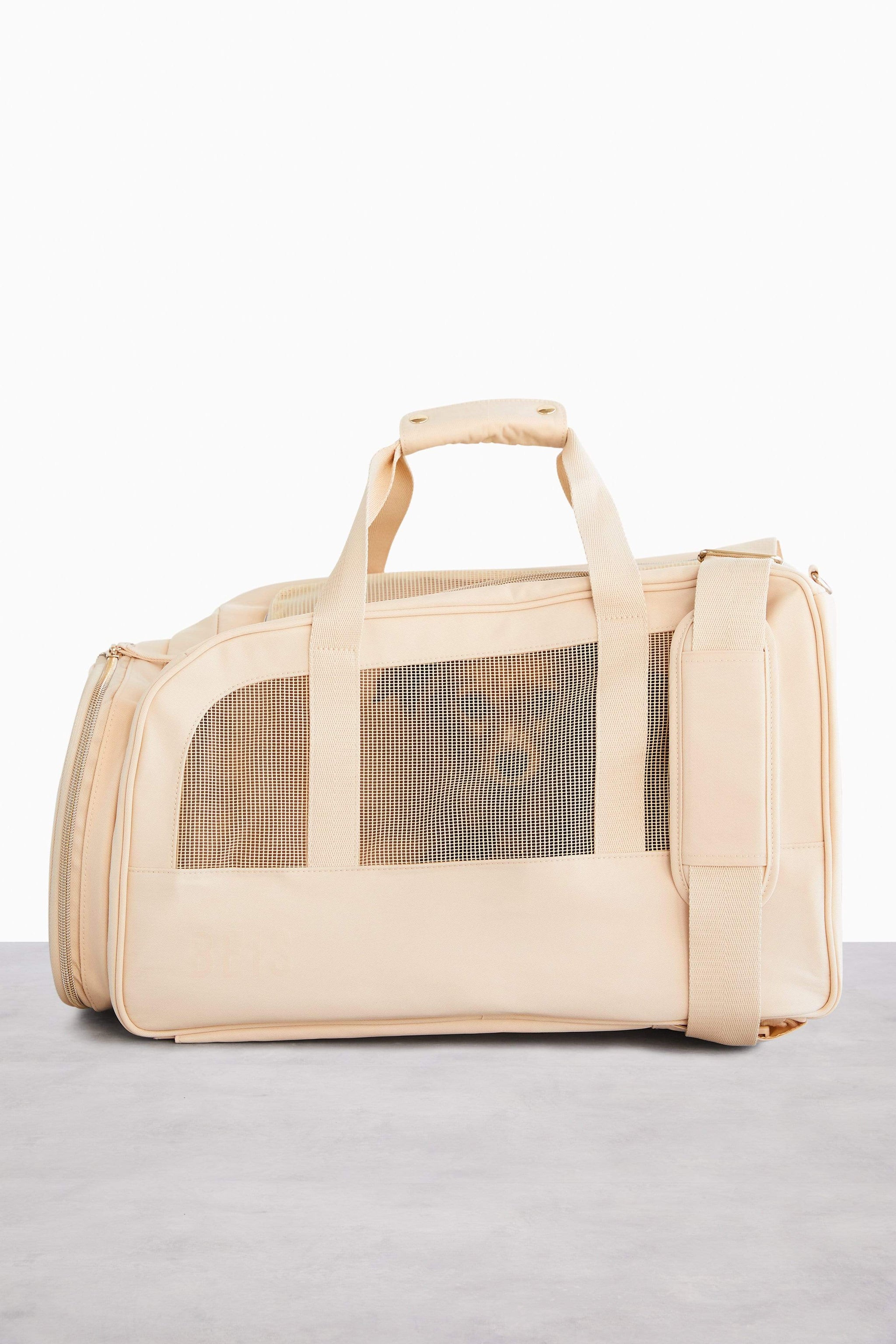 BÉIS 'The Regulation Pet Carryon' in Beige BÉIS Travel CA