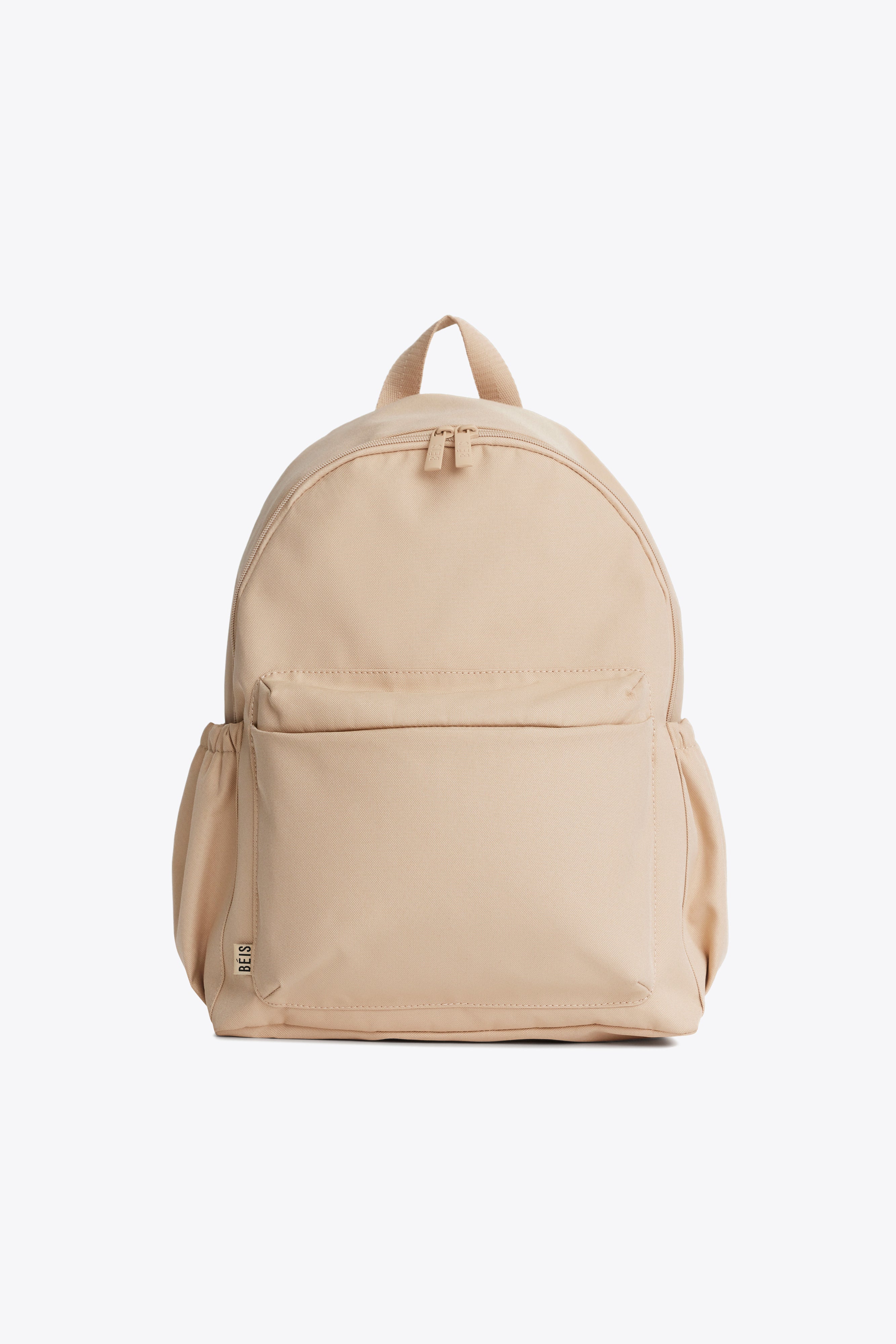 BÉIS 'The BÉISics Backpack' in Beige - Backpack For Work & Travel With ...