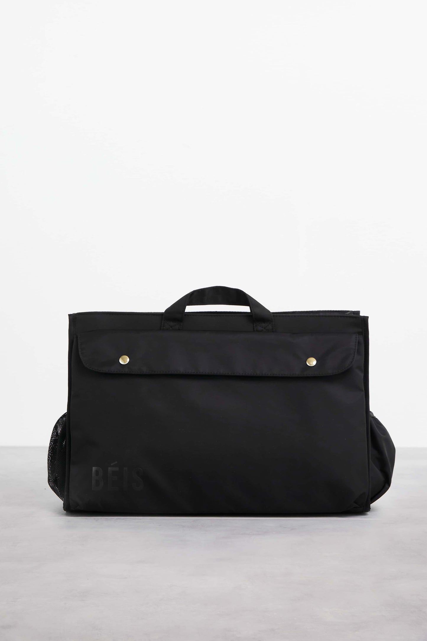 Tote Insert Black Side with One Pocket