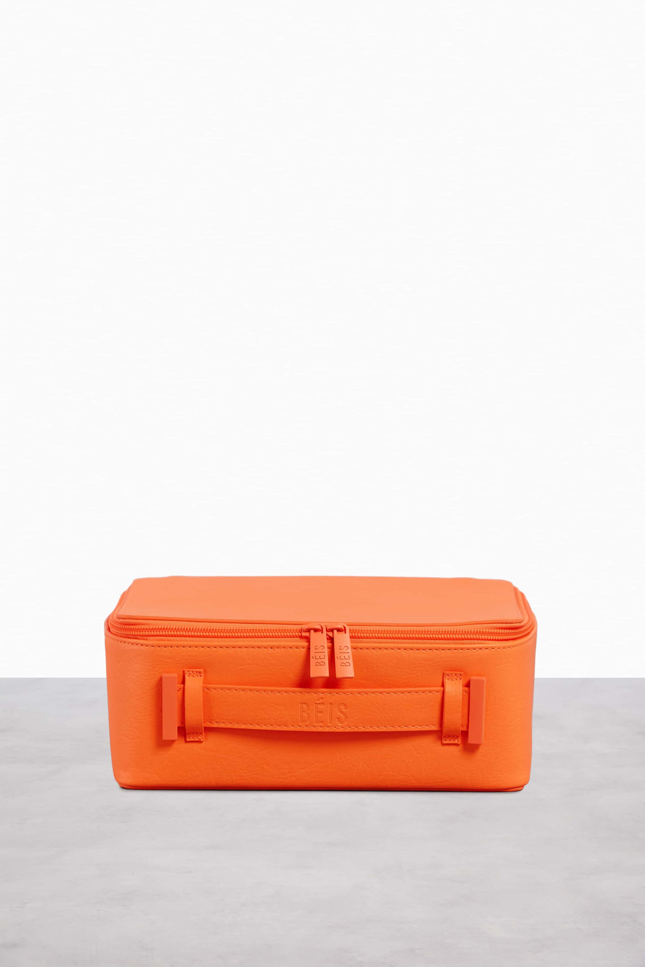 BÉIS 'Cosmetic Case' In Creamsicle Orange Makeup Organizer & Travel