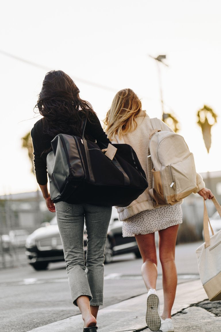 BÉIS 'The Commuter Backpack' In Beige - Beige Commuting Backpack For Work &  Travel Rucksack