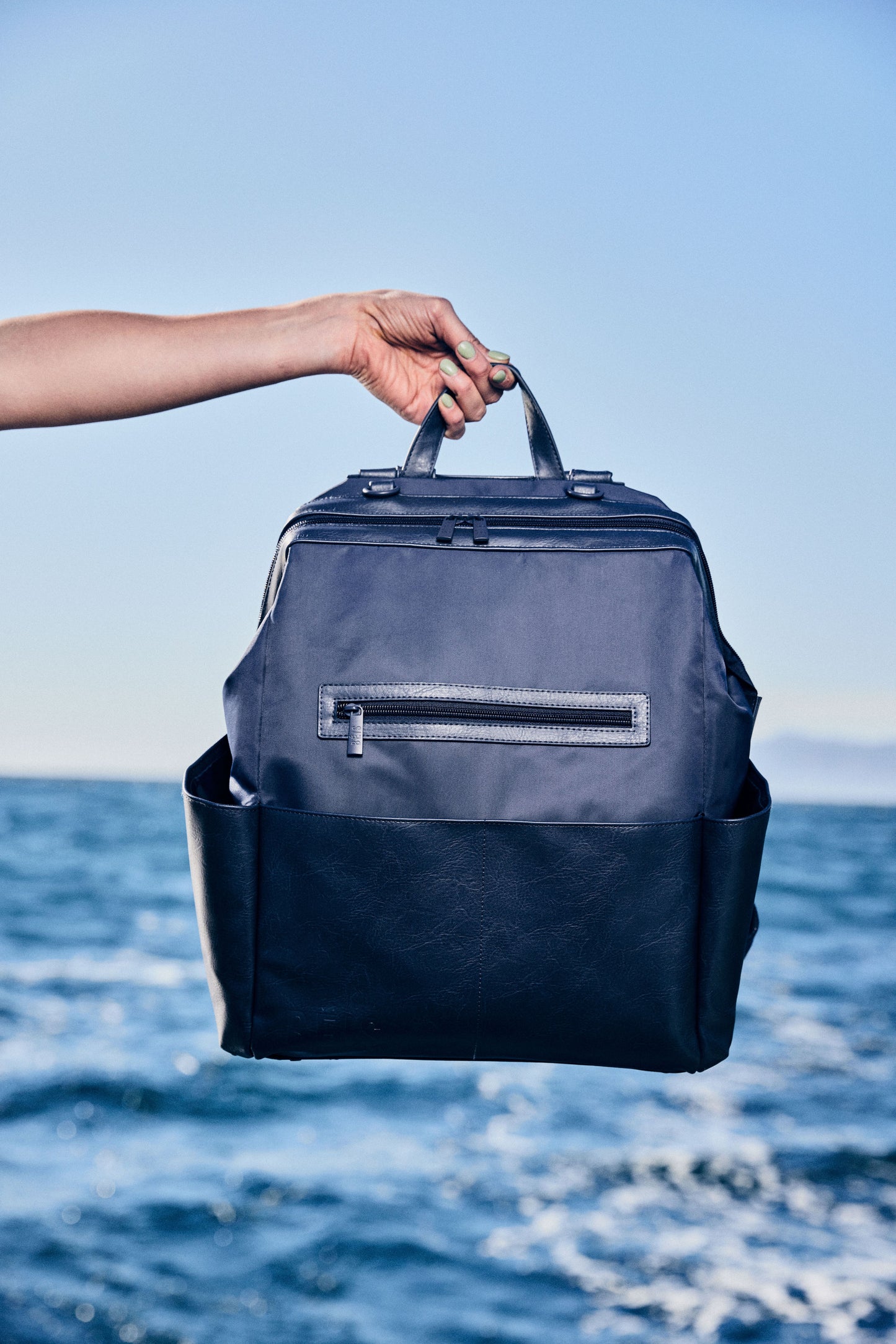 The Backpack Diaper Bag in Navy