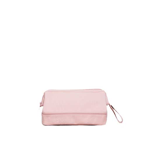 Dopp Kit In Atlas Pink - Pink Travel Toiletry Bag & Toiletry Kit