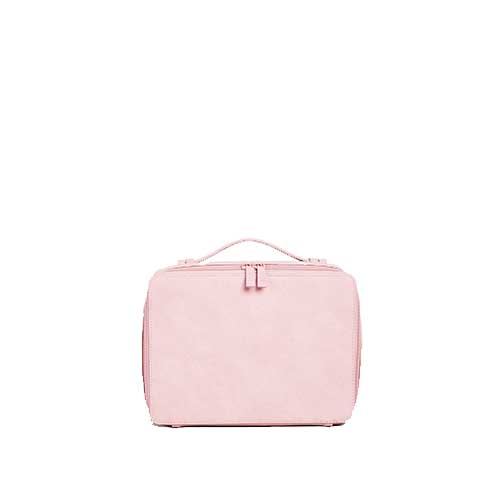 KSCD Minimalist Female Large Capacity Cosmetic Bag Toiletry Travel Bag  Suitcases Portable Make Up Bag Wash Bag, Pink 